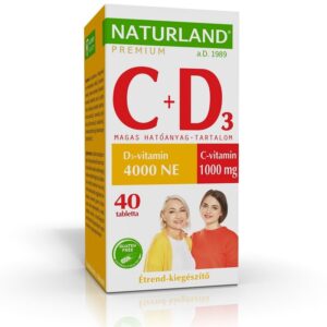 Naturland C1000+D4000 Prémium tabletta 40db
