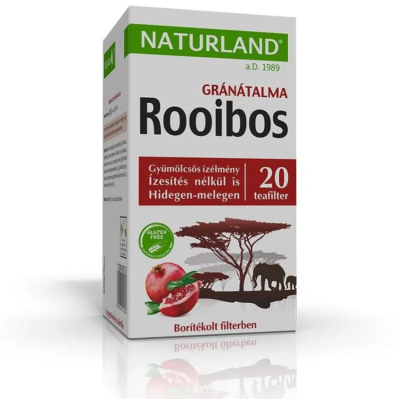 Naturland Rooibos-Gránátalma tea 20 filter