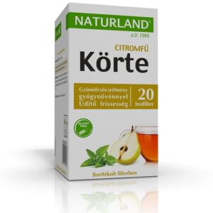 Naturland gyümölcstea körte-citromfű tea 20 filter