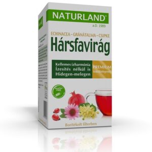 Naturland tea hársfavirág-echinacea-gránátalma 20 fillter