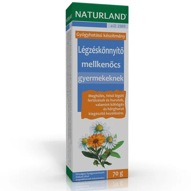 Naturland légzéskönny.mellk.gyermek 70 g