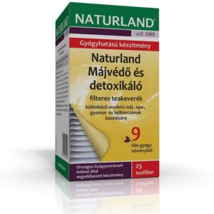 Naturland májvédő és detoxikáló tea 25 filter