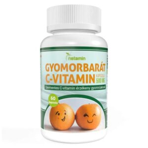Netamin Gyomorbarát C-vitamin 500mg kapszula 60db