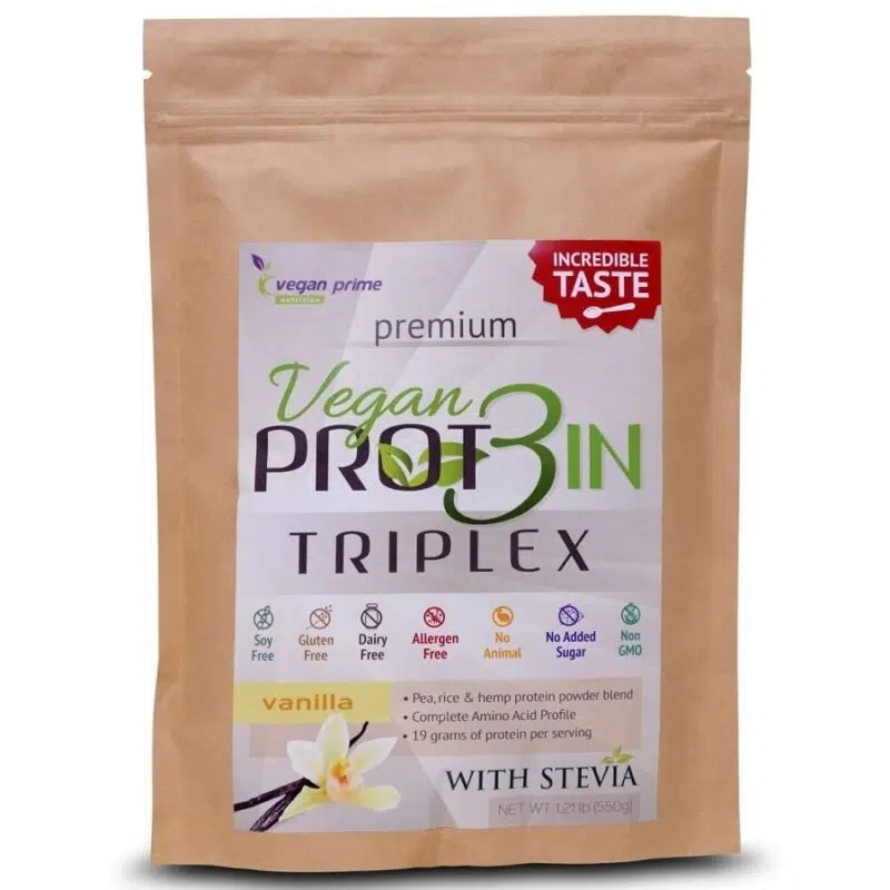 Netamin Vegan Prot3in Triplex 550g vanília