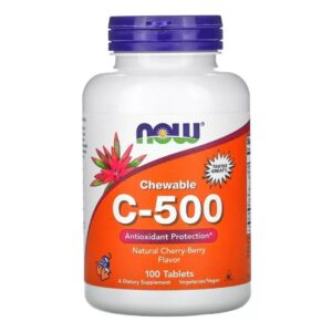 Now C-500 cseresznye ízű rágótabletta 100db