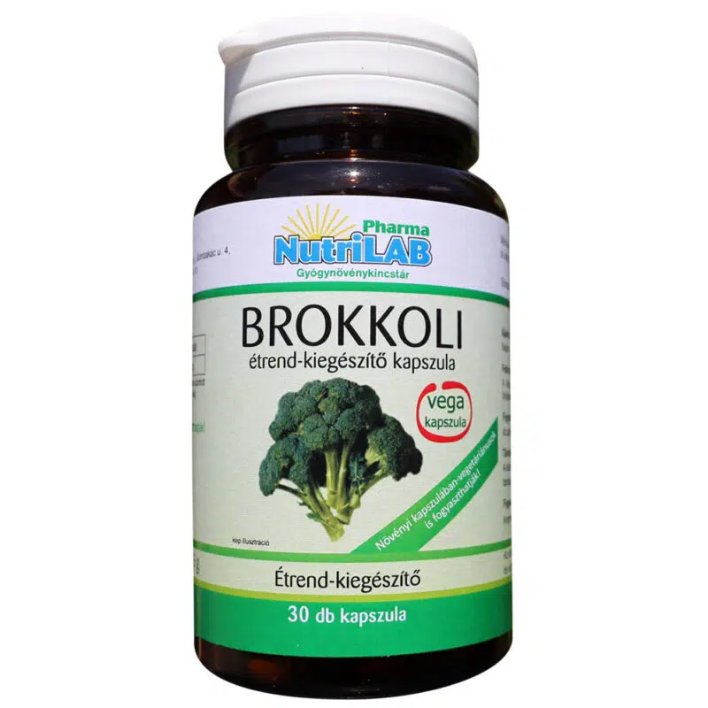 NutriLAB Brokkoli kapszula 30X