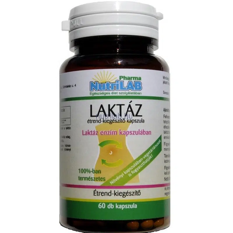 NutriLAB Laktáz kapszula 60db