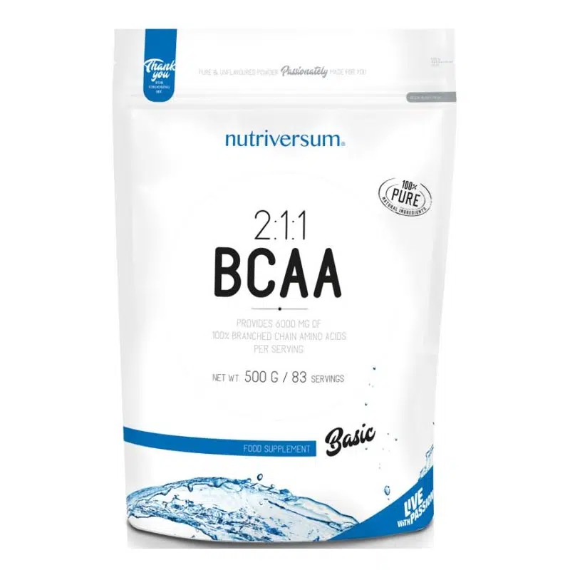 Nutriversum BASIC- 2:1:1 BCAA 500g