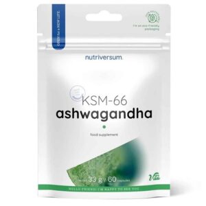 Nutriversum VITA-  KSM-66 ASHWAGANDA kapszula - 60db