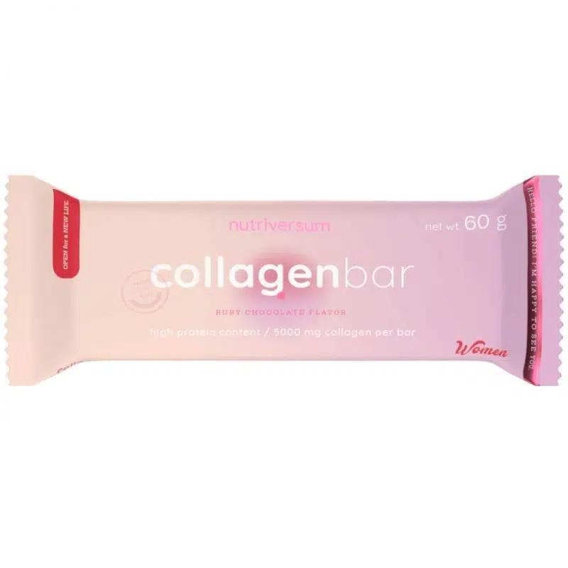 Nutriversum WOMEN-Collagen Bar Ruby chocolate 60g