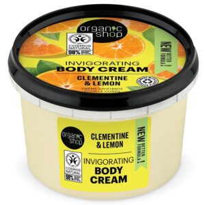 Organic Shop Élénkítő testápoló krém mandarinnal és citrommal 250ml