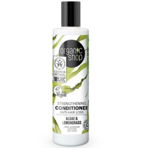 Organic Shop Erősítő és hajhullás elleni BALZSAM algával és citromfűvel 280ml