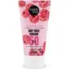 Organic Shop Fényvédő nappali arckrém málnával és antioxidánsokkal SPF50 (normál és száraz bőrre)  50ml