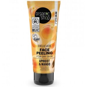 Organic Shop Kisimító arckrém sárgabarackkal és mangóval 50ml