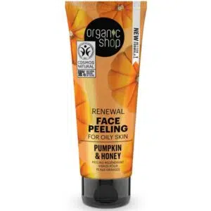 Organic Shop Megújító arcpeeling tökmagolajjal és mézzel 75ml