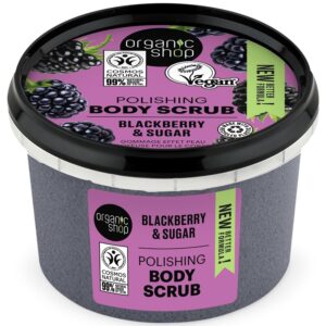 Organic Shop Polishing testradír szederrel  és cukorral 250ml