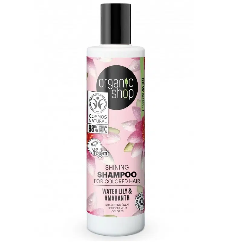 Organic Shop Shine sampon vízililiommal és amaránttal 280ml