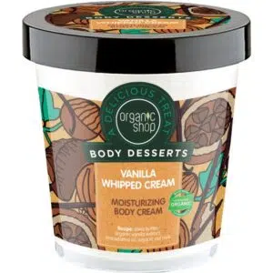 Organic Shop "Vaníliahab" hidratáló testápoló 450ml