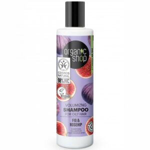 Organic Shop Volumennövelő sampon fügével és csipkebogyóval 280ml