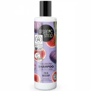 Organic Shop Volumennövelő sampon fügével és csipkebogyóval 280ml