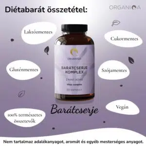 Organiqa Barátcserje komplex kapszula - 60db - Image 2