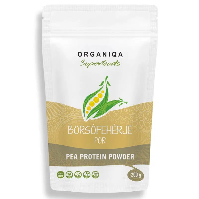 Organiqa Bio Borsófehérje por 200g (80% fehérje)