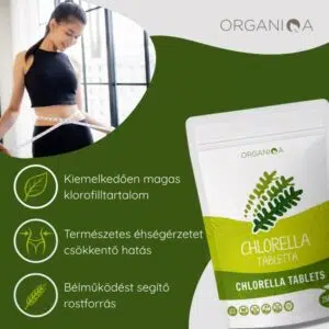 Organiqa Bio Chlorella tabletta - 250db - Image 4