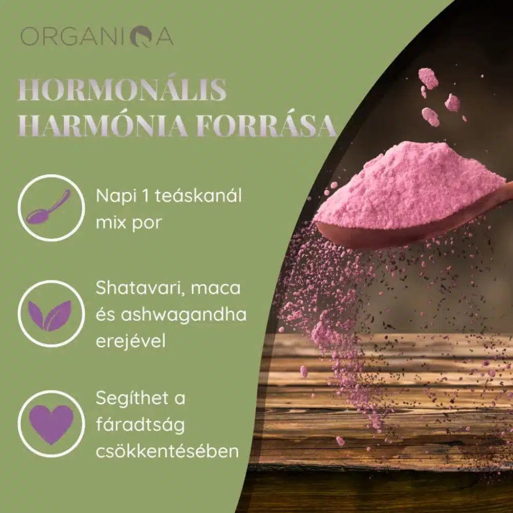 Organiqa Bio Hormonegyensúly mix por - 125g - Image 2