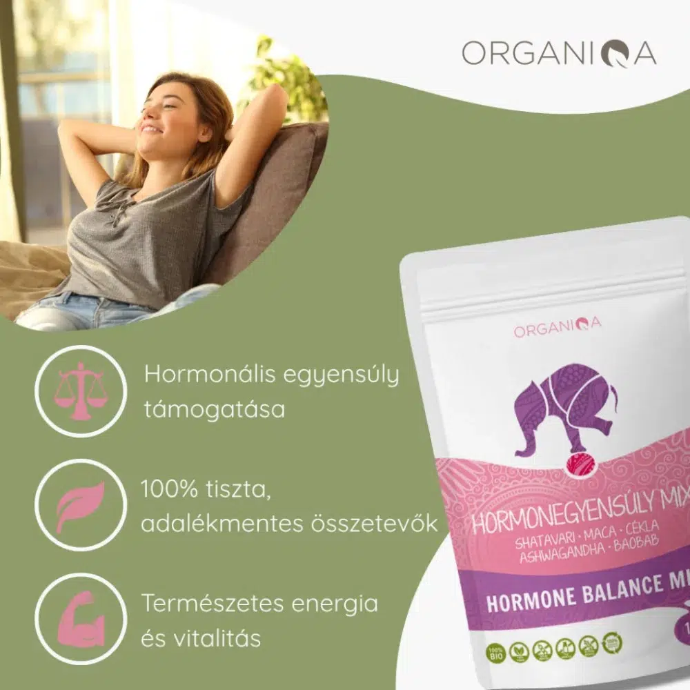 Organiqa Bio Hormonegyensúly mix por - 125g - Image 3