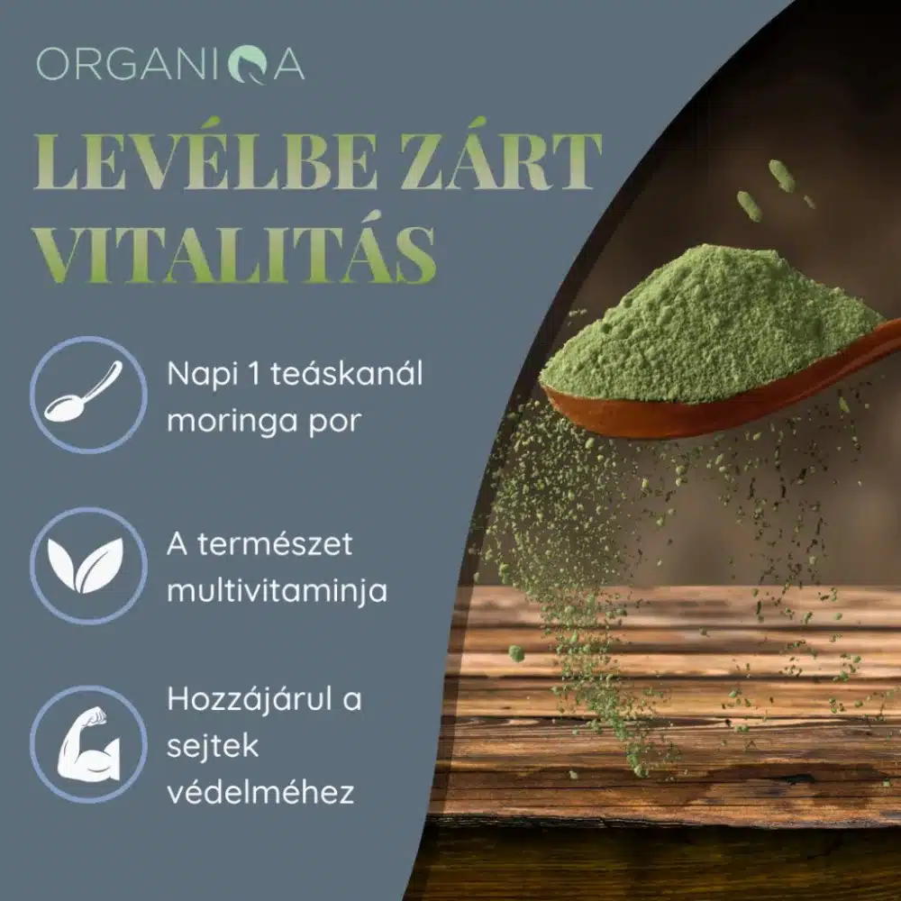 Organiqa Moringa por - 125g - Image 2