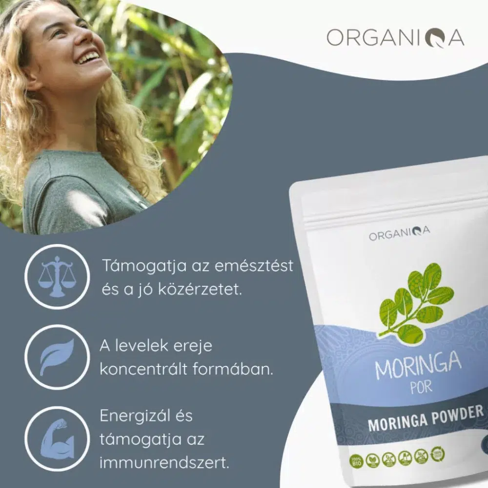 Organiqa Moringa por - 125g - Image 4