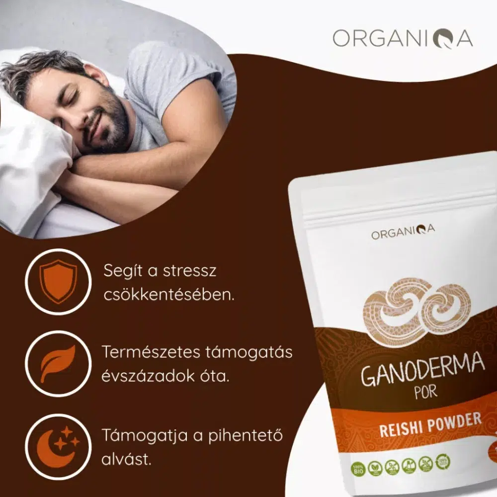 Organiqa Bio Reishi-Ganoderma por - 125g - Image 4