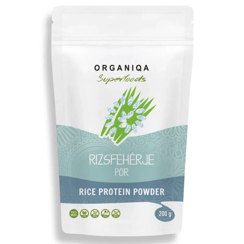 Organiqa Bio Rizsfehérje por 200g (80% fehérje)