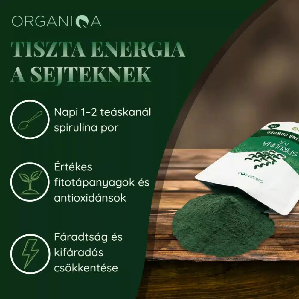 Organiqa Bio Spirulina por - 125g - Image 2