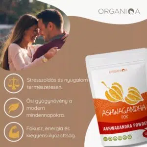 Organiqa Bio nyers Ashwagandha por - 125g - Image 4