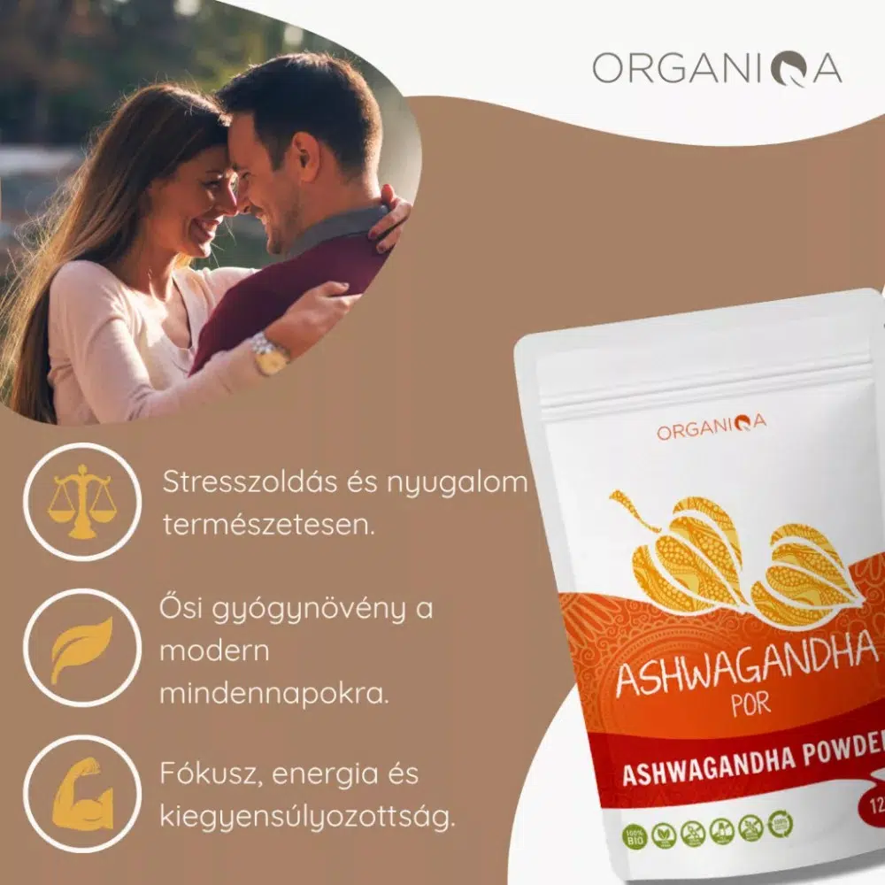 Organiqa Bio nyers Ashwagandha por - 125g - Image 4