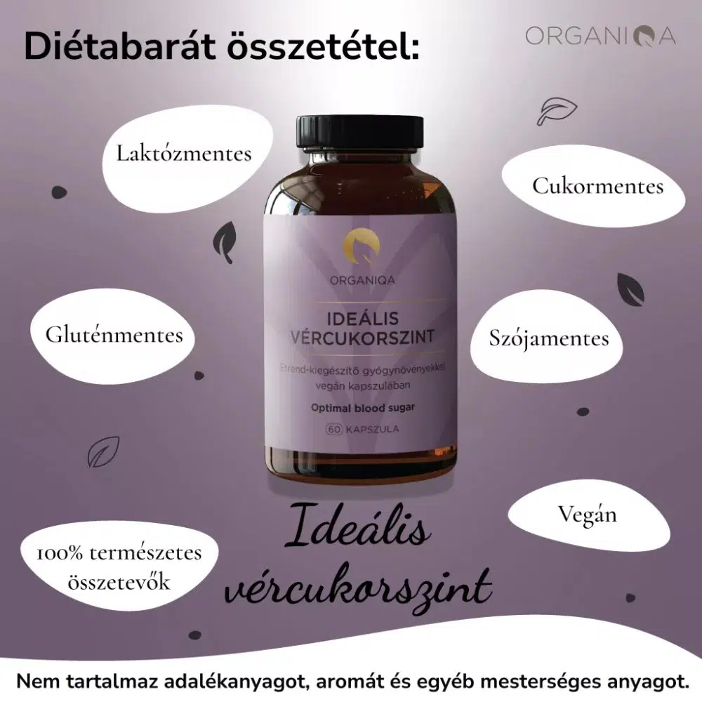 Organiqa Ideális Vércukorszint kapszula - 60db - Image 3