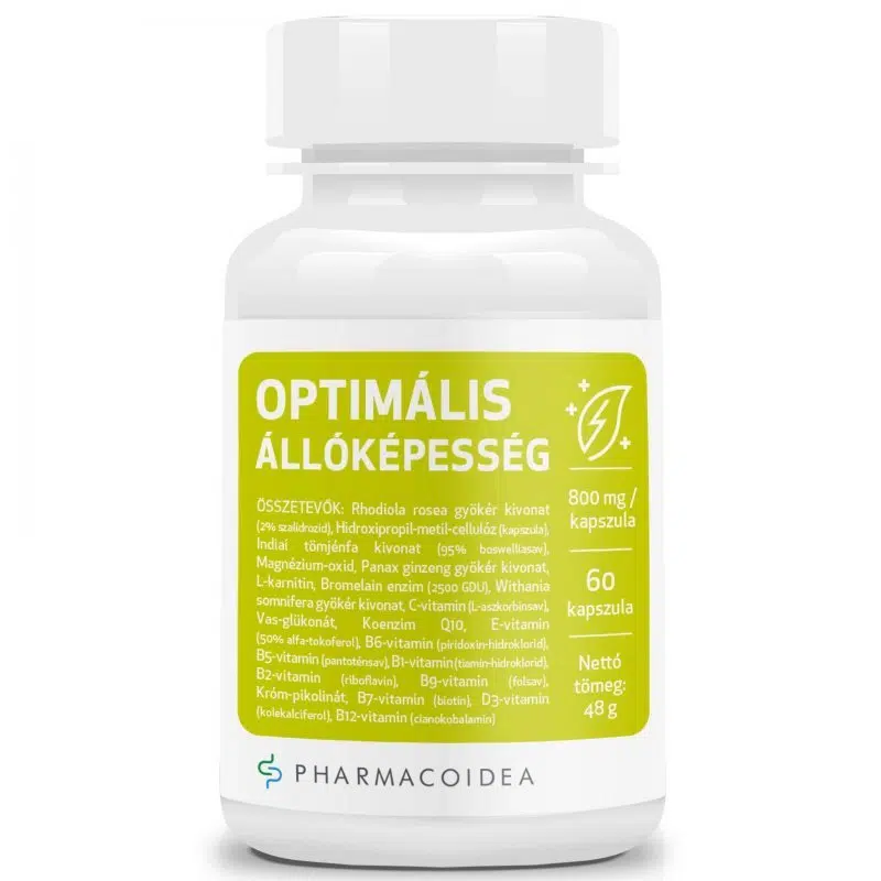 Pharmacoidea Optimális Állóképesség Extra 60db
