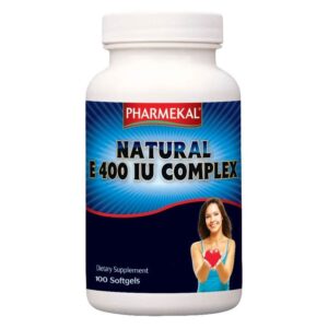 Pharmekal Natural E-vitamin 400 IU komplex gélkapszula 100db