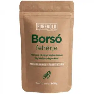 Pure Gold Borsó Protein natúr 500g