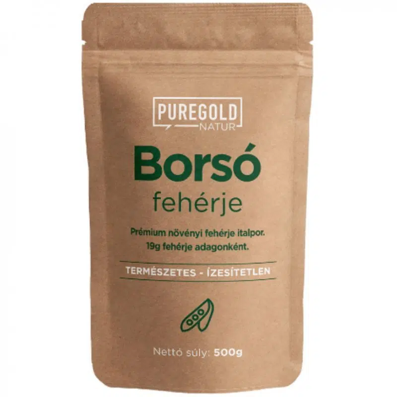 Pure Gold Borsó Protein natúr 500g