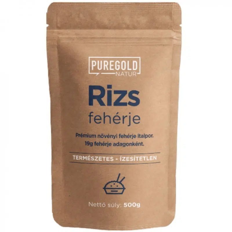 Pure Gold Rizs Protein natúr 500g