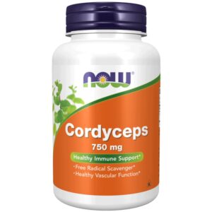 Now Cordyceps 750 mg 90db