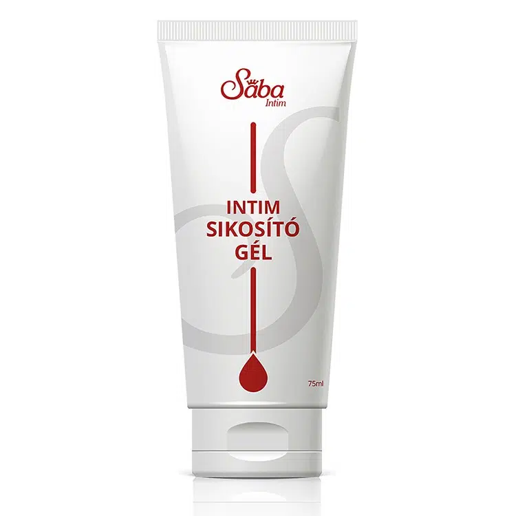 SÁBA intim síkosító gél illatmentes 75ml