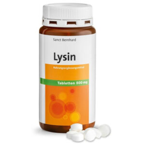 Sanct Bernhard Lysine 500mg tabletta 180db