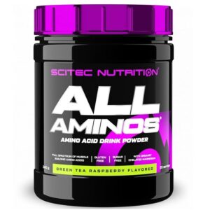 Scitec Nutrition All Aminos 340g zöld tea-málna