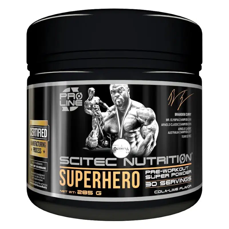 Scitec Nutrition Pro Line Superhero Pre-Wo 285g cola-lime