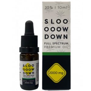 Slow Down 2000mg Prémium 20% CBD olaj 10ml