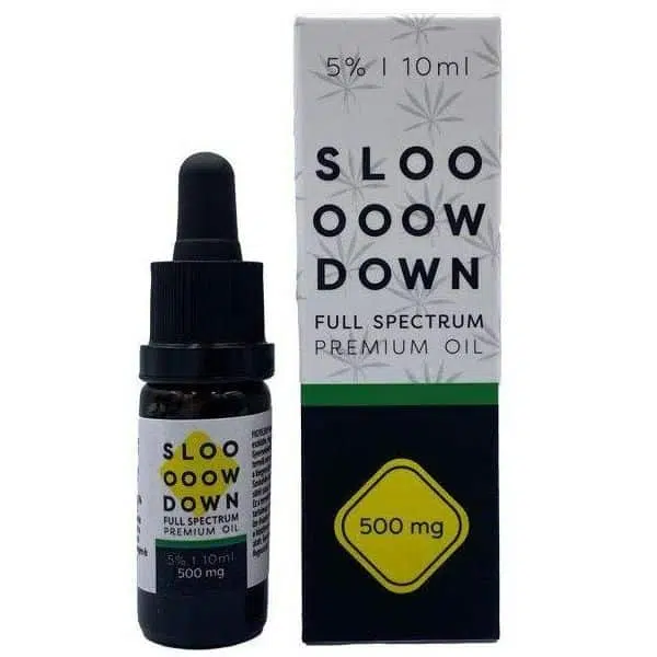Slow Down 500mg Prémium 5% CBD olaj 10ml
