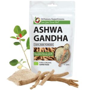 SuperGreens Bio Ashwagandha por 200 g